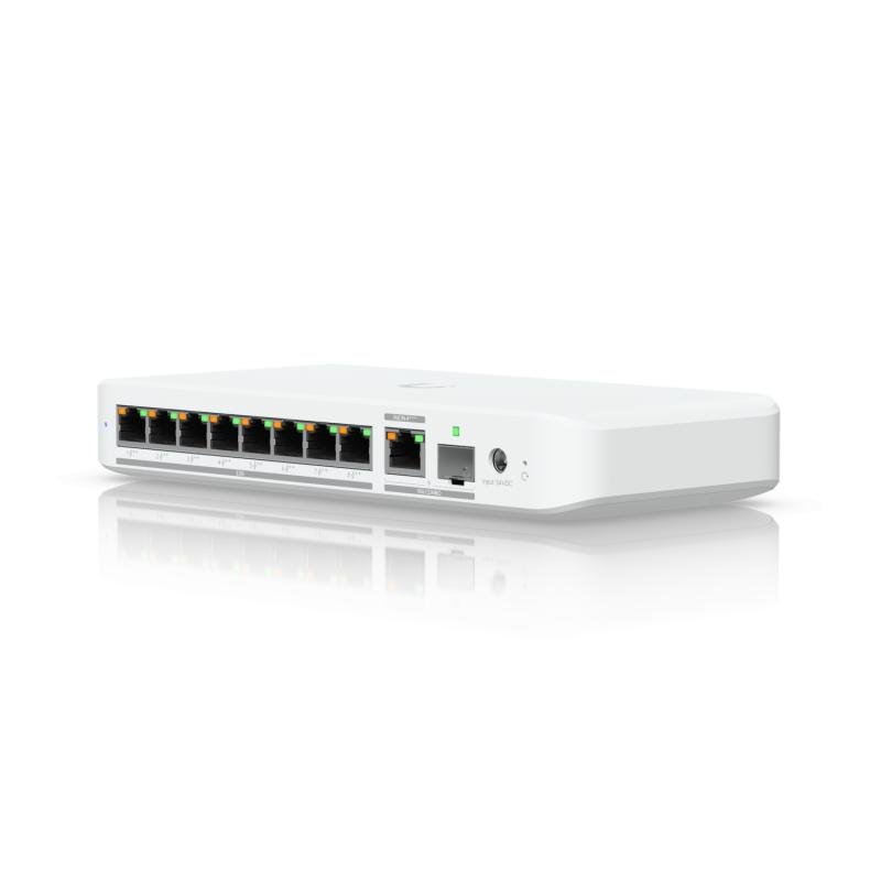 Ubiquiti UniFi Switch Flex 2.5G - 8 poort, With flexible PoE budget Ubiquiti UniFi Switch Flex 2.5G - 8 poort, With flexible PoE budget