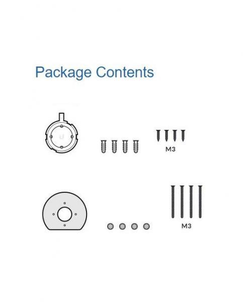 Ubiquiti Montageset U6-LITE/nanoHD/AC-LITE/AC-LR Ubiquiti Montageset U6-LITE/nanoHD/AC-LITE/AC-LR